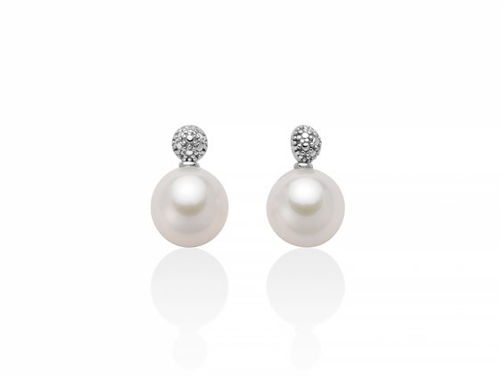 Earrings Miluna Woman ORECCHINI DI PERLE in Gold Perla PER2613 - PER2613